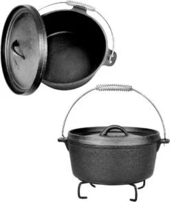 EL Fuego Dutch Oven Set Gietijzer 7-delig 13 EL Fuego Dutch Oven Set Gietijzer 7-delig -Barbecue Serie Winkel 1010x1200 1