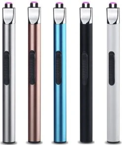 Staza - Oplaadbare Lange Elektrische Aansteker - Duurzame Plasma Aansteker - Inclusief Cadeauverpakking - BBQ - Kaarsen - Zwart -Barbecue Serie Winkel 1015x1200 1