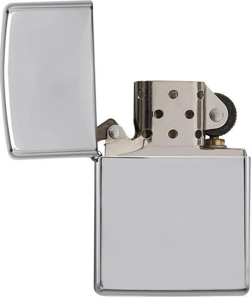 Zippo Lighter Polished Chrome 6 Zippo Lighter Polished Chrome - Afbeelding 6