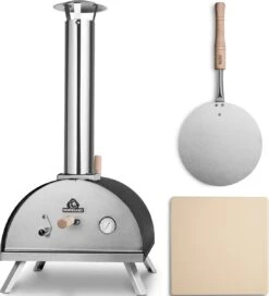 Burnhard Pizzaoven Voor Buiten - Nero -Barbecue Serie Winkel 1091x1200