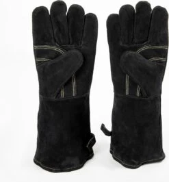 Barbecue Handschoen Zwart - BBQ Ovenwanten – Hittebestendige Handschoenen - Ovenhandschoenen - Grill & Oven Want – Koken Accessoires - Vuurkorf En Openhaard - Barbeque Keukenaccessoires - Koken - Vaderdag Cadeau Vader -Barbecue Serie Winkel 1114x1200 2