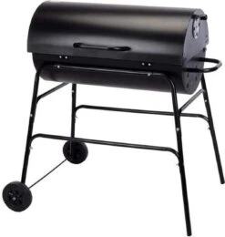 BBQ XL Houtskoolbarbecue - Cilindervorm - Grilloppervlak (LxB) 71 X 35 Cm - Zwart -Barbecue Serie Winkel 1141x1200