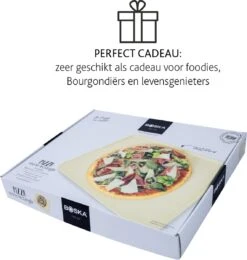 Boska Pizzasteen Deluxe Rechthoek - Voor De Oven - Knapperige Pizza's - 40x32 Cm - BBQ Accessoires 21 Boska Pizzasteen Deluxe Rechthoek - Voor De Oven - Knapperige Pizza's - 40x32 Cm - BBQ Accessoires -Barbecue Serie Winkel 1142x1200 2