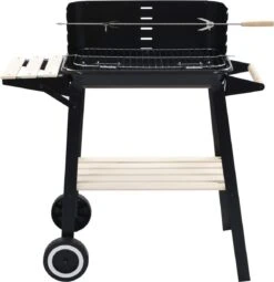 Verrijdbare Barbecue – Houtskool/Briketten - Verstelbare Grillplaat – Houten Tafel – Winscherm – Gewicht 5.9kg 17 Verrijdbare Barbecue – Houtskool/Briketten - Verstelbare Grillplaat – Houten Tafel – Winscherm – Gewicht 5.9kg -Barbecue Serie Winkel 1161x1200