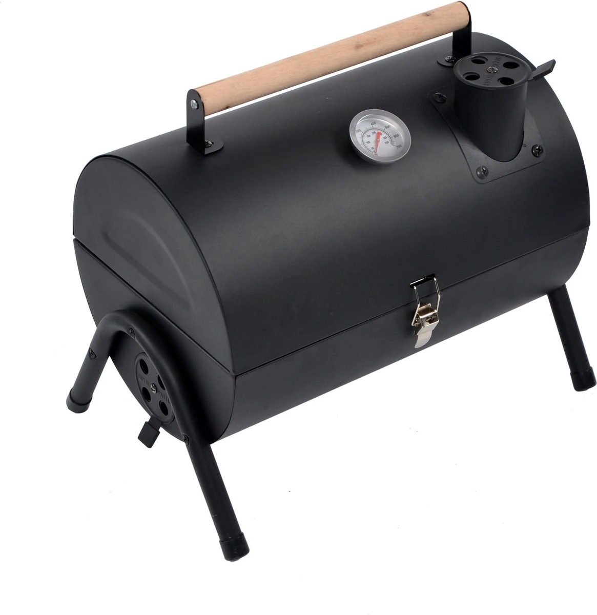 Compacte Draagbare Kolen BBQ Van Wolff BBQ - Handig Voor Op De Camping Op Het Strand Of In Een Park - Smoker Barbecue - Draagbare Lichtgewicht Bbq - Met Thermometer En Lucht Doorvoer. Laat Je Vlees Langzaam Garen. 8 Compacte Draagbare Kolen BBQ Van Wolff BBQ - Handig Voor Op De Camping Op Het Strand Of In Een Park - Smoker Barbecue - Draagbare Lichtgewicht Bbq - Met Thermometer En Lucht Doorvoer. Laat Je Vlees Langzaam Garen. - Afbeelding 8