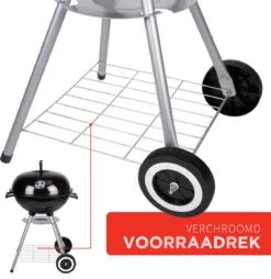 BBQ Collection Houtskoolbarbecue - Kogelbarbecue 45 X 60 Centimeter - Ronde Barbecue - Barbecue Op Wielen - Zwart - Metaal 27 BBQ Collection Houtskoolbarbecue - Kogelbarbecue 45 X 60 Centimeter - Ronde Barbecue - Barbecue Op Wielen - Zwart - Metaal -Barbecue Serie Winkel 1169x1200 1