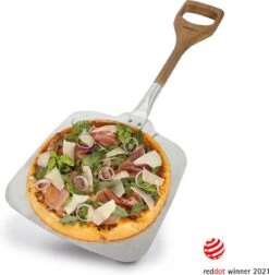 Boska Pizzaschep Barbecue - Kort Handvat - Stabiel - Aluminium - Eikenhout - BBQ Accessoires -Barbecue Serie Winkel 1177x1200 1