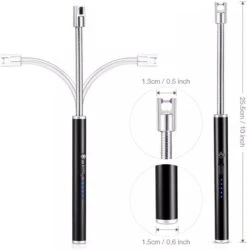 Merkloos BBQ Aansteker Oplaadbaar Met Usb Kabel - Elektrische Keuken Aansteker - Flexibele Aansteker - Zwart -Barbecue Serie Winkel 1186x1200 1