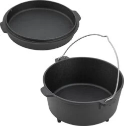 Dutch Oven Enkhuizen Met Deksel Gietijzer Zwart 4,2 L 12 Dutch Oven Enkhuizen Met Deksel Gietijzer Zwart 4,2 L -Barbecue Serie Winkel 1187x1200 3