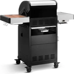 Burnhard Gas BBQ FRED JR. Deluxe - 2 Branders - Incl. Keramische Infraroodbrander & Afdekhoes - Deluxe -Barbecue Serie Winkel 1189x1200