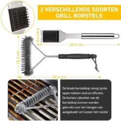 Saveur Royal® 35-delige Barbecue Gereedschapset In Roestvrij Staal - BBQ Grill Set Met Draagtas - Barbecuegerei-sets - Barbecue Accessoires Gereedschap - 35-delig -Barbecue Serie Winkel 1198x1200 11