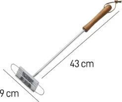 Merkloos BBQ Branding Iron - Barbecuegereedschapset - Bbq Accessoires - Bbq Brandijzer -Barbecue Serie Winkel 1200x1008 3
