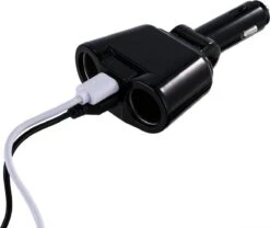 Auto Sigarettenaansteker Splitter - USB Ingang Auto - 2 Sigaretten Aansluitingen - Autolader -Barbecue Serie Winkel 1200x1011