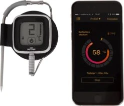 Patton Kamado Houtskool Barbecue - 18" - Grilloppervlak Ø 39 Cm - Met Bluetooth Thermometer - Groen -Barbecue Serie Winkel 1200x1024 1