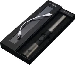 Oplaadbare Lange Elektrische Aansteker - Duurzame Plasma Aansteker – Luxe Aansteker - Inclusief Cadeauverpakking - BBQ – Kaarsen - Zwart -Barbecue Serie Winkel 1200x1053 4