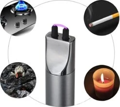 Staza Oplaadbare Lange Elektrische Aansteker - Duurzame Plasma Aansteker - Inclusief Cadeauverpakking - BBQ - Kaarsen 9 Staza Oplaadbare Lange Elektrische Aansteker - Duurzame Plasma Aansteker - Inclusief Cadeauverpakking - BBQ - Kaarsen -Barbecue Serie Winkel 1200x1068 5