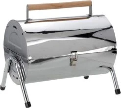 BBQ Collection Houtskoolbarbecue - Cilinder - Chroom -Barbecue Serie Winkel 1200x1072