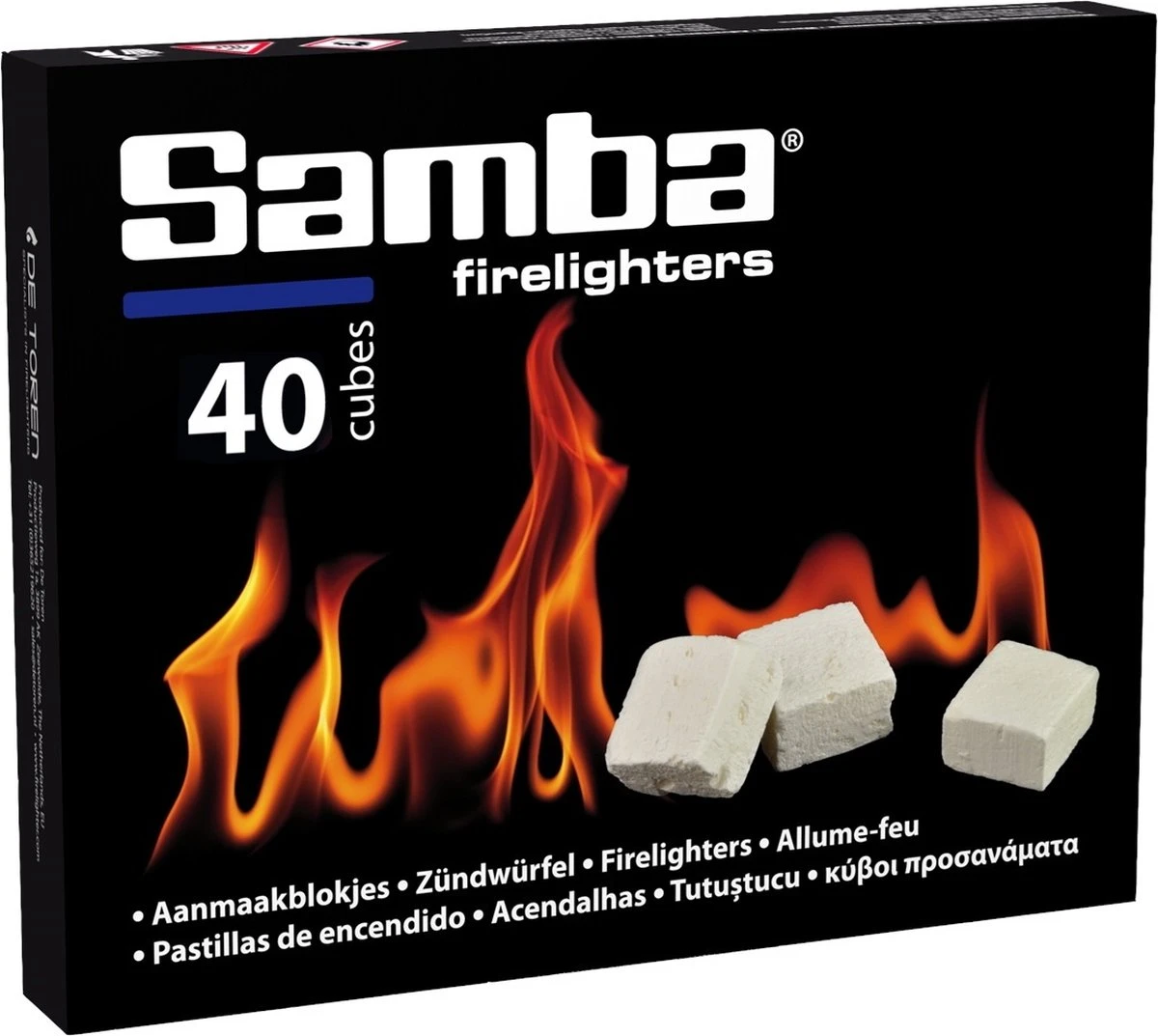 Samba Aanmaakblokjes Wit - 40 Stuks 6 Samba Aanmaakblokjes Wit - 40 Stuks - Afbeelding 6