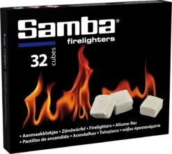 Samba Aanmaakblokjes Wit - Kerosine - 896 Stuks - Omdoos 10 Samba Aanmaakblokjes Wit - Kerosine - 896 Stuks - Omdoos -Barbecue Serie Winkel 1200x1073