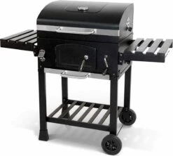 Alice's Garden Houtskool BBQ Bernard - Smoker - Verstelbare Houtskoolbak - Zwart -Barbecue Serie Winkel 1200x1077