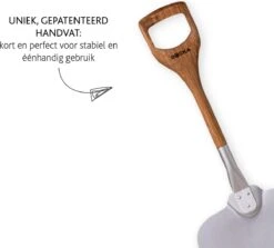 Boska Pizzaschep Barbecue - Kort Handvat - Stabiel - Aluminium - Eikenhout - BBQ Accessoires -Barbecue Serie Winkel 1200x1084 3