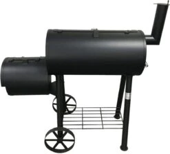 Fire Beam Houtskool Barbecue - Grilloppervlak (LxB) 35 X 66 Cm - Smoker - Zwart -Barbecue Serie Winkel 1200x1087 1