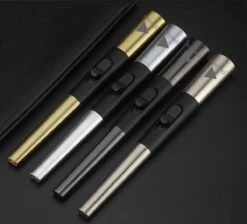 Oplaadbare Lange Elektrische Aansteker - Duurzame Plasma Aansteker – Luxe Aansteker - Inclusief Cadeauverpakking - BBQ – Kaarsen - Zwart -Barbecue Serie Winkel 1200x1089 3