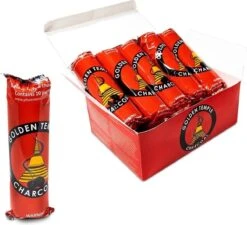 Houtskool Tabletten - Golden Temple - 3.3cm - 100 Stuks 6 Houtskool Tabletten - Golden Temple - 3.3cm - 100 Stuks -Barbecue Serie Winkel 1200x1095 3