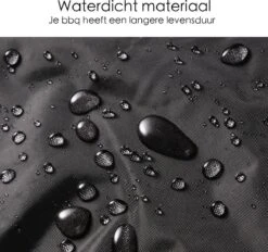 BBQ Beschermhoes - Voor Kamado - Universeel - Tot 23 Inch - Zwart -Barbecue Serie Winkel 1200x1129 3