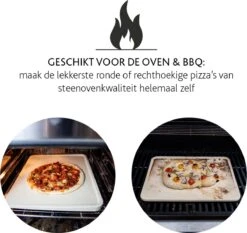 Boska Pizzasteen Deluxe Rechthoek - Voor De Oven - Knapperige Pizza's - 40x32 Cm - BBQ Accessoires 22 Boska Pizzasteen Deluxe Rechthoek - Voor De Oven - Knapperige Pizza's - 40x32 Cm - BBQ Accessoires -Barbecue Serie Winkel 1200x1131