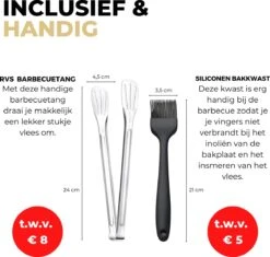 Ozocozy BBQ-ONE Houtskool Tafelbarbecue - Ø30 Cm- Zwart - Incl. Draagtas, Siliconen Bakkwast En RVS-Barbecuetang 17 Ozocozy BBQ-ONE Houtskool Tafelbarbecue - Ø30 Cm- Zwart - Incl. Draagtas, Siliconen Bakkwast En RVS-Barbecuetang -Barbecue Serie Winkel 1200x1141