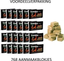 Samba Aanmaakblokjes Bruin á 24 X 32 Stuks - Omdoos Is 768 Aanmaakblokjes -Barbecue Serie Winkel 1200x1148 3