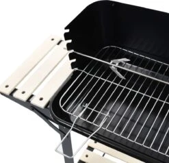 Verrijdbare Barbecue – Houtskool/Briketten - Verstelbare Grillplaat – Houten Tafel – Winscherm – Gewicht 5.9kg 15 Verrijdbare Barbecue – Houtskool/Briketten - Verstelbare Grillplaat – Houten Tafel – Winscherm – Gewicht 5.9kg -Barbecue Serie Winkel 1200x1158