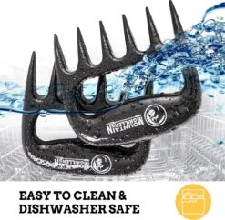Mountain Grillers Claws-High Quality Meat Claws For American BBQ Pulled Pork-Plastic Meat Claws For Slicing-Vaatwasser Safe Bear Claws Gift Idee -Barbecue Serie Winkel 1200x1175 3
