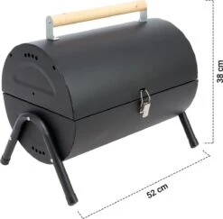 MaxxGarden BBQ - Houtskool Barbecue - Smoker Barbecue - Grilloppervlak (LxB) 38 X 52 Cm - Met Dubbel Grill Vlak - Zwart 14 MaxxGarden BBQ - Houtskool Barbecue - Smoker Barbecue - Grilloppervlak (LxB) 38 X 52 Cm - Met Dubbel Grill Vlak - Zwart -Barbecue Serie Winkel 1200x1182 2