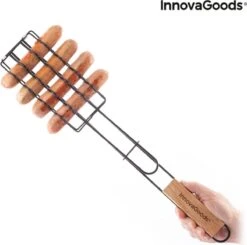 Innovagoods BARBECUEGRIL VOOR WORSTJES SOSKET - Bbq Accesoires - Bbq Accesoires Rooster -Barbecue Serie Winkel 1200x1188