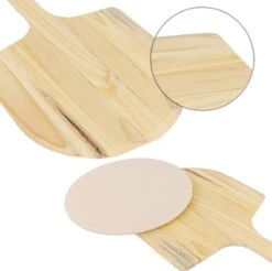 MaxxHome Pizzasteen - BBQ Steen - Maximum Te Verhitten Tot 600 Graden - ⌀33 - Incl. Houten Schep 12 MaxxHome Pizzasteen - BBQ Steen - Maximum Te Verhitten Tot 600 Graden - ⌀33 - Incl. Houten Schep -Barbecue Serie Winkel 1200x1195 1