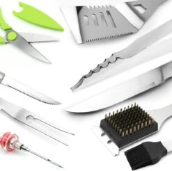 Saveur Royal® 35-delige Barbecue Gereedschapset In Roestvrij Staal - BBQ Grill Set Met Draagtas - Barbecuegerei-sets - Barbecue Accessoires Gereedschap - 35-delig -Barbecue Serie Winkel 1200x1195 2