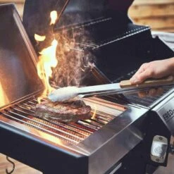 Burnhard Gas BBQ FRED JR. Deluxe - 2 Branders - Incl. Keramische Infraroodbrander & Afdekhoes - Deluxe -Barbecue Serie Winkel 1200x1200 14