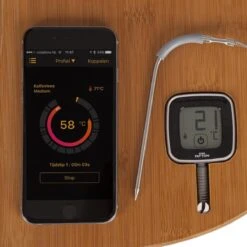 Patton Kamado Houtskool Barbecue - 18" - Grilloppervlak Ø 39 Cm - Met Bluetooth Thermometer - Groen -Barbecue Serie Winkel 1200x1200 146