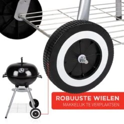 BBQ Collection Houtskoolbarbecue - Kogelbarbecue 45 X 60 Centimeter - Ronde Barbecue - Barbecue Op Wielen - Zwart - Metaal 29 BBQ Collection Houtskoolbarbecue - Kogelbarbecue 45 X 60 Centimeter - Ronde Barbecue - Barbecue Op Wielen - Zwart - Metaal -Barbecue Serie Winkel 1200x1200 217