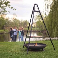 BBGRILL Driepoot Barbecue Zwart 172 Cm BBQ TRIPOD -Barbecue Serie Winkel 1200x1200 240