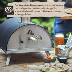 Burnhard Pizzaoven Voor Buiten - Nero -Barbecue Serie Winkel 1200x1200 260
