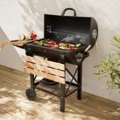 Alice's Garden | BBQ Serge | Houtskool | 114x75x98cm | Zwart