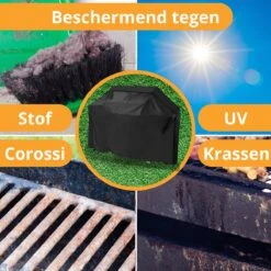 Waterdichte BBQ Hoes - Premium 170x61x117 Cm Barbecue Beschermhoes - Cover -Barbecue Serie Winkel 1200x1200 306