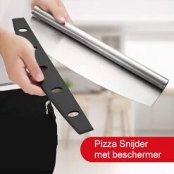 Pizzaschep – Inclusief Pizzasnijder – Opvouwbaar – Pizzaspatel – Pizza Schep – Taartschep – 30cm - Qwality -Barbecue Serie Winkel 1200x1200 313