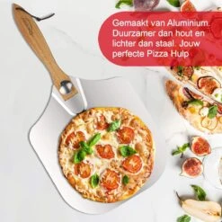Pizzaschep – Inclusief Pizzasnijder – Opvouwbaar – Pizzaspatel – Pizza Schep – Taartschep – 30cm - Qwality -Barbecue Serie Winkel 1200x1200 314