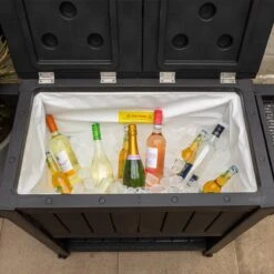 BluMill BBQ Tafel - Inclusief Koelvak 80 Liter - Op Wieltjes - Met Flessenopener - 102 X 46 X 86,5 Cm -Barbecue Serie Winkel 1200x1200 375