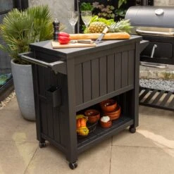 BluMill BBQ Tafel - Inclusief Koelvak 80 Liter - Op Wieltjes - Met Flessenopener - 102 X 46 X 86,5 Cm -Barbecue Serie Winkel 1200x1200 382