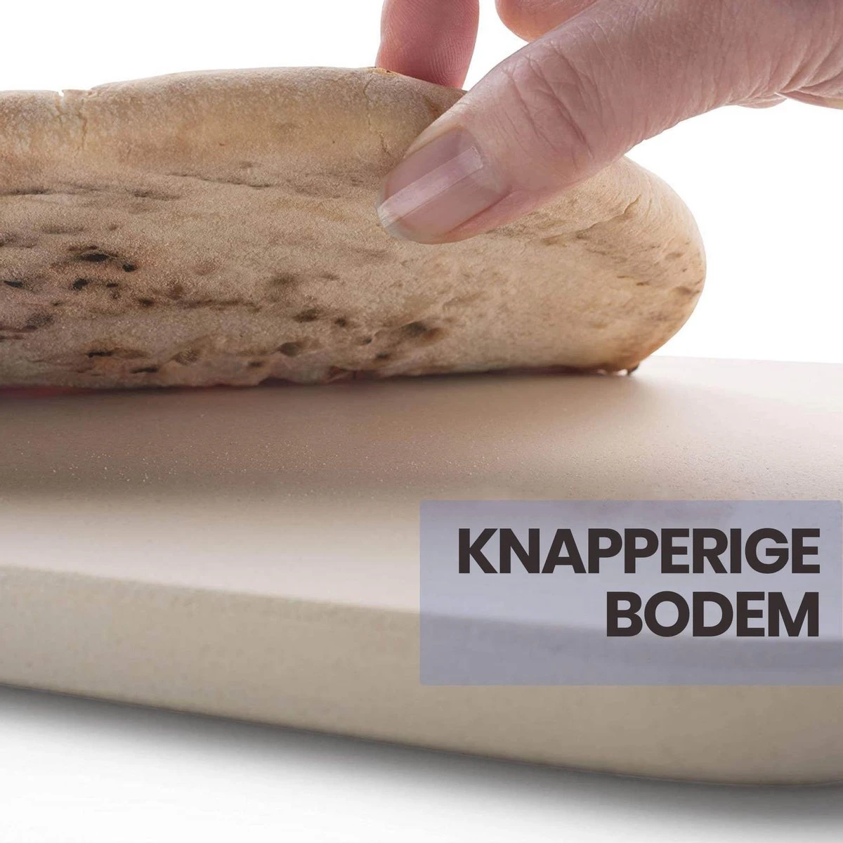 Buxibo 2in1 Pizzasteen - Voor BBQ & Oven - Inclusief Serveer Plank - Pizzabord/Pizzaplank - 30.5 X 38.1 X 1.4 Cm 9 Buxibo 2in1 Pizzasteen - Voor BBQ & Oven - Inclusief Serveer Plank - Pizzabord/Pizzaplank - 30.5 X 38.1 X 1.4 Cm - Afbeelding 9